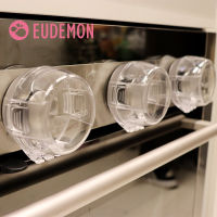 EUDEMON 6ชิ้นเตาความปลอดภัยครอบคลุมทารกเตาแก๊สลูกบิดสวิทช์ฝาครอบผลิตภัณฑ์ป้องกันเด็กเด็กความปลอดภัยเด็กก๊าซลูกบิด