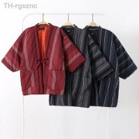 ○♀✔ Quimono japonês hanta para homens e mulheres Yukata tradicional japonesa top estilo folclórico roupas de inverno pijama haori