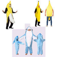 Cross-border Halloween Carnival Party Banana Performance Costume Festival Stage Costume Banana Costume