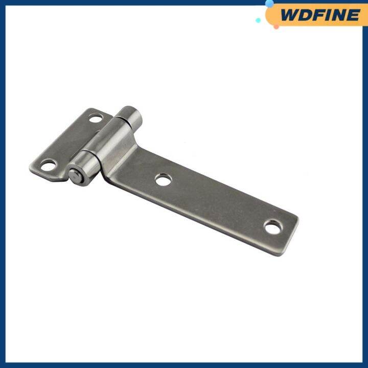 WDFINE Marine 304 Grade Stainless Steel Boat Door Hinges Flush Mount