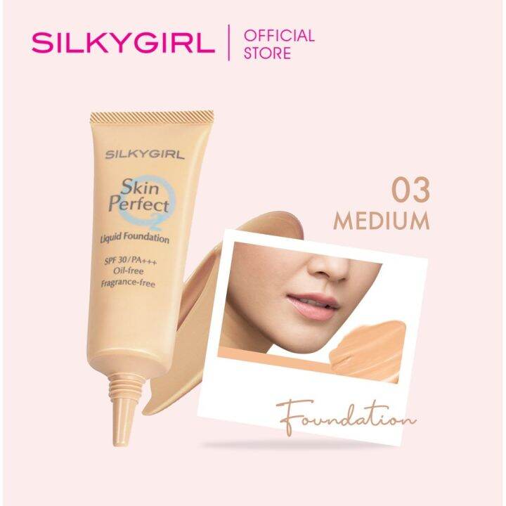 SILKYGIRL Skin Perfect Liquid Foundation CVS KOSMETIK Lazada Indonesia