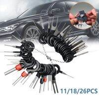 Car Terminal Removal Set Electrical Wiring Crimp Connector Pins Extractor Kit Automobiles Plug Repair Pullers Tools 11/18/26Pcs