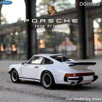 WELLY 1:24 1974 Porsche 911 Turbo3.0กีฬารถจำลองรถตกแต่งงานฝีมือของเล่นเครื่องมือของขวัญ