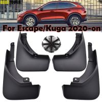 บังโคลนรถ4ชิ้นสำหรับฟอร์ดเอสเคป Mk4 Kuga Mk3 2020 2021บังโคลน S บังโคลนบังโคลนบังโคลนหลังหน้า