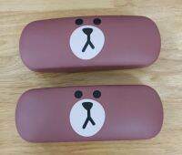 กล่องใส่แว่นตา ตลับใส่แว่น แว่นกันแดด GLASSES CASE ลายการ์ตูน Brow น่ารักขนาด