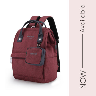 กระเป๋าเป้สะพายหลัง ฮิมาวาริ Himawari Travel Laptop Backpack 2268 (WIne Red)