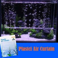 Fish Tank Aquarium Air Stone Bubble Wall Aeration Tube Plastci Air Curtain Oxygen Pump Diffuser High Efficiency