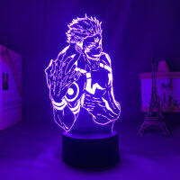 Anime Jujutsu Kaisen Led Light Ryomen Sukuna for Kid Bedroom Decor Nightlight Friend Birthday Gift Manga Led Lamp Ryomen Sukuna