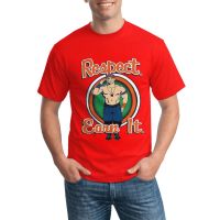 Daily Wear Wwe John Cena Respect Earn It Mens Tshirts Loose Summer Clothing