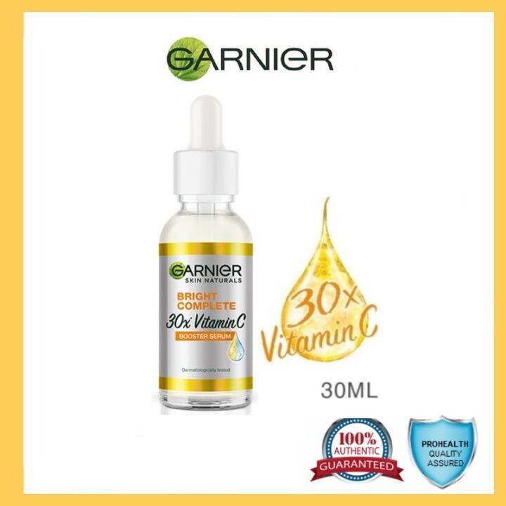 【COD】 Garnier Vitamin C Serum 30ml Whitening Face for Dark Spots