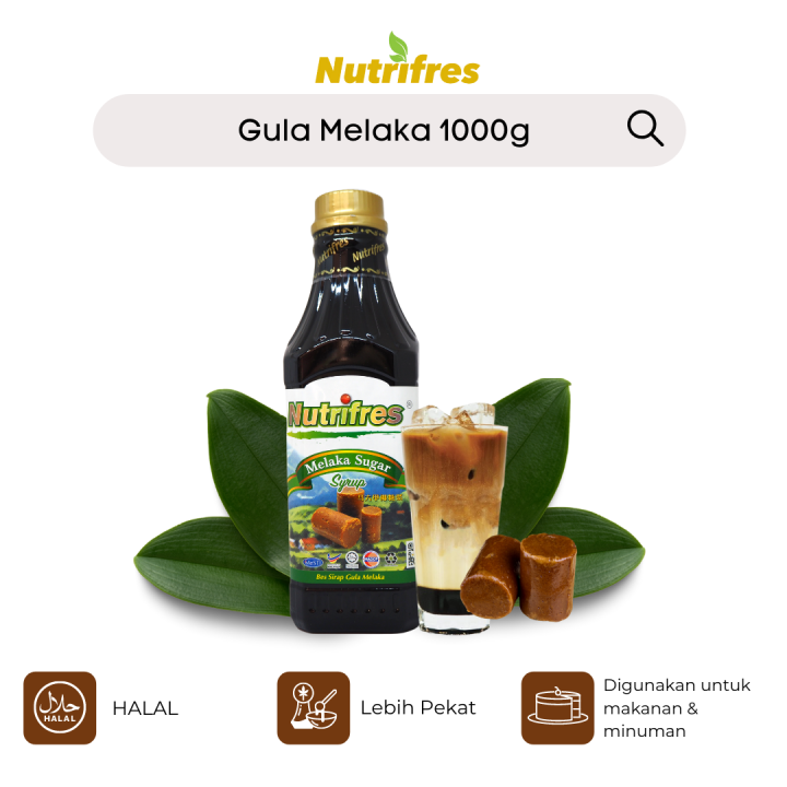 Nutrifres Gula Melaka Sirup / Palm Sugar Syrup 1,000g Lazada