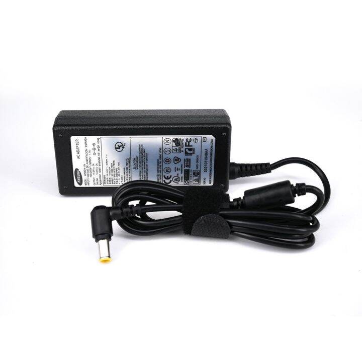 อะแดปเตอร์สายชาร์จโน๊ตบุ๊ค SAMSUNG ADAPTER 14V/3Aขนาด Jack dc: 6.5x4 ...