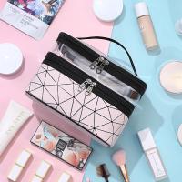 Women Clear Makeup Bag Fashion Transparent Diamond Cosmetic Bag For Make Up 2021 New Female Storage Cases Toiletries Organizer