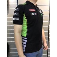 2023 NEW Style kawasaki ninja racing team polo shirt  shirt cool pool ，Can be customization