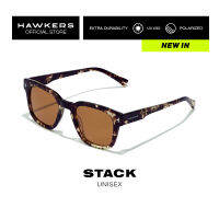 HAWKERS POLARIZED STACK Havana Olive Sunglasses For Men And Women. UV400 Protection. Official Product Designed In SpaIn HSTA22CEXP