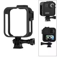 กรอบเฟรม GoPro Max Protective Frame Plastic Case  Cage with 2-Cold Shoe