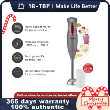 BUY 1 GET 1 FREE Multi-Purpose Hand Blender, Immersion Electric Milk  Frother, Stainless Steel Blender Stick, Handheld Electric Handle Egg Beater  Coffee Juice Mixer Kitchen Tool AVA