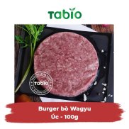 HCM - Burger bò Wagyu 25CL 100gram - Úc - TABIO