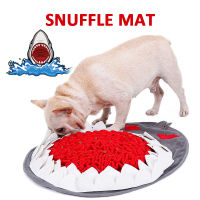 สัตว์เลี้ยงสุนัข Snuffle เสื่อ Nosework ของเล่นดมเสื่อฝึกอบรมอุปกรณ์สุนัขช้ากินชาม Puzzy IQ ของเล่น Snuffle เสื่อสำหรับสุนัข