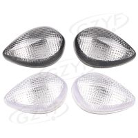 Pair Turn Signals Light Indicator Blinker Lens for YAMAHA YZF R1 2002 2003 2004 2005 2006 2009 2010 FZ1 R6S 2006 - 2009