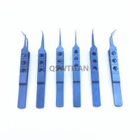 แหนบตา Forceps ไทเทเนียมจักษุแพทย์ Microsurgical Instruments แพลตฟอร์ม10.5ซม