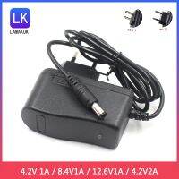 hot【DT】 4.2V 8.4V 12.6V 1A Charger 100-240V for 18650 Lithium Battery