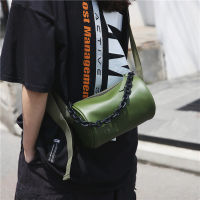 Crossbody Bag Mens Fashionable Cylindrical Bag Womens Summer Joker Small Satchel Solid Color Leather Shoulder Bag Student Mobile Phone Bag 2023