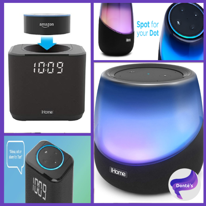 Donté's iHome Spot for your Dot 2nd Generation Bluetooth Smart Speaker ...