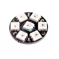 หลอดไฟวง Rgb Led 5050 Ws2812 Led 7บิต7บิตพร้อมไดรเวอร์ในตัวสำหรับ Arduino