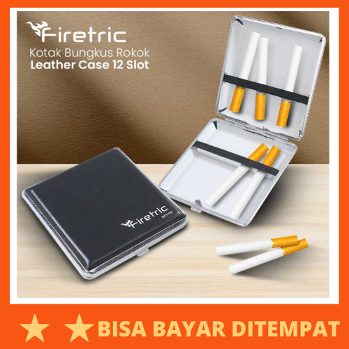 Kotak Bungkus Rokok Elegan Leather Case 12 Slot / Kotak Bungkus Wadah ...