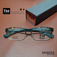 กรอบแว่นตาครี่งเฟรม ลายกระ Toni Morgan รุ่น TMR1014 สไตล์ครึ่งเฟรม น้ำหนักเบา Made in Korea