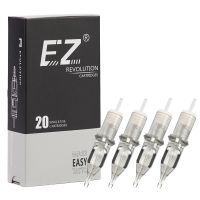 EZ Revolution Tattoo Needles Cartridge Round Liners 10 0.30mm L-Taper 5.5mm for Cartridge Tattoo Machine amp; Grips 20PCS/Box