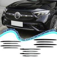 ช่องแอร์ข้างแบบกันชนหน้ารถสำหรับ GLC260 X254ระดับ Mercedes Benz GLC GLC300 AMG Splitter Spoiler ตกแต่งไฟตัดหมอก