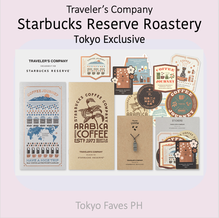 Traveler's Notebook Starbucks Reserve Roastery Tokyo Exclusive Limited Edition Lazada PH