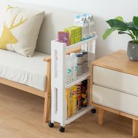 2/3/4 Layer Kitchen Storage Shelf Fridge Side Shelf Gap Holder Rack New Removable with Wheels Bathroom Organizer Storage Rack