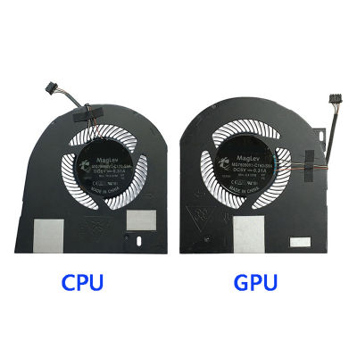 CPU + การระบายความร้อน GPU คุณภาพสูงความแม่นยำพัดลมสำหรับเดล7530 M7530 M7540 7540