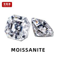 Asscher Cut Moissanite D color VVS1 clarity moissanite Loose Diamond