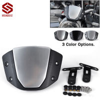 Motorcycle Windshield Windscreen For Honda CB125R 2018-2021 CB250R 2018-2021 CB300R 2018-2021