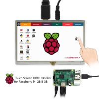 5 Inch Raspberry Pi Screen Touchscreen 800x480 TFT LCD Display HDMI Interface for Raspberry Pi 4B 3B+ 3B 2B+ BB Black Banana Pi