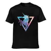 Customized Summer Tee Galaxy Unicorn Hip Hop Tshirt For Man