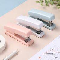 12# Simple Macaron Kawaii Stapler High Quality School Office Accessories Binding Fixed Tools Stationery Supplies Staplers Punches