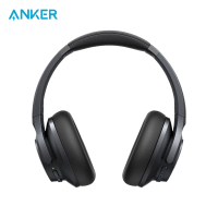 Anker Soundcore Life Q20+ Blutooth On-Ear Headphones Wireless Headphones Hi-Res Audio Active Noise Cancelling Headphones, 40H Playtime, Hi-Res Audio, App, Connect to 2 Devices, Memory Foam Earcups, Bluetooth Headphones for Travel, Home Office