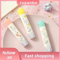 สีขาว RUPANBO039392692เติมได้เทปลบคำผิดสวยงามเทปลบคำผิดสีขาวแบบทูอินวันเทปลบคำผิดน่ารักสีขาวออฟฟิศเทปลบคำผิด