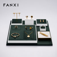 FANXI Fanci สินค้าใหม่เครื่องประดับแสดงอุปกรณ์ประกอบฉากสร้อยคอสร้อยข้อมือต่างหูขาตั้งจอแสดงผล เลือกได้หลายสี