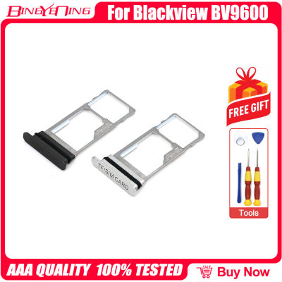 100% ใหม่ Original SIM/TF Card ถาดสำหรับ Blackview BV9600 Pro Dual SIM Card Slot เปลี่ยนอุปกรณ์เสริมอะไหล่-fbgbxgfngfnfnx