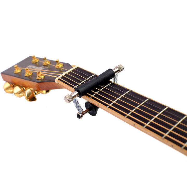 Glider Rolling Capo Electric Acoustic Guitar Movable Rolling Sliding
