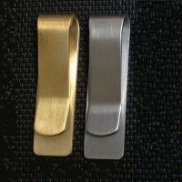 5PSCThickened Stainless Steel Wallet Pure Copper Banknote Clip Excellent Metal Paper Clip Low Price Clearance Sale 5CM*2CM*1.5CM