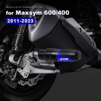 แผ่นเลื่อนท่อไอเสียอลูมิเนียมอุปกรณ์เสริม400i สำหรับรถจักรยานยนต์ Maxsym TL 508 500 600i Joymax 250 300 Joyride ฝาครอบ125