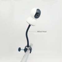 【LZ】✈  Millet Camera Clip Bracket Baby Bedside Fence Curtain Rod Instalação fixa alongada e aumentada Suporte para webcam Xiaomi