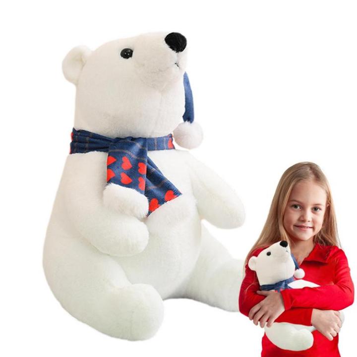 christmas-polar-bear-christmas-plush-toys-soft-frosty-polar-bear-plush-christmas-stuffed-animal-with-scarf-for-household-decoration-superb